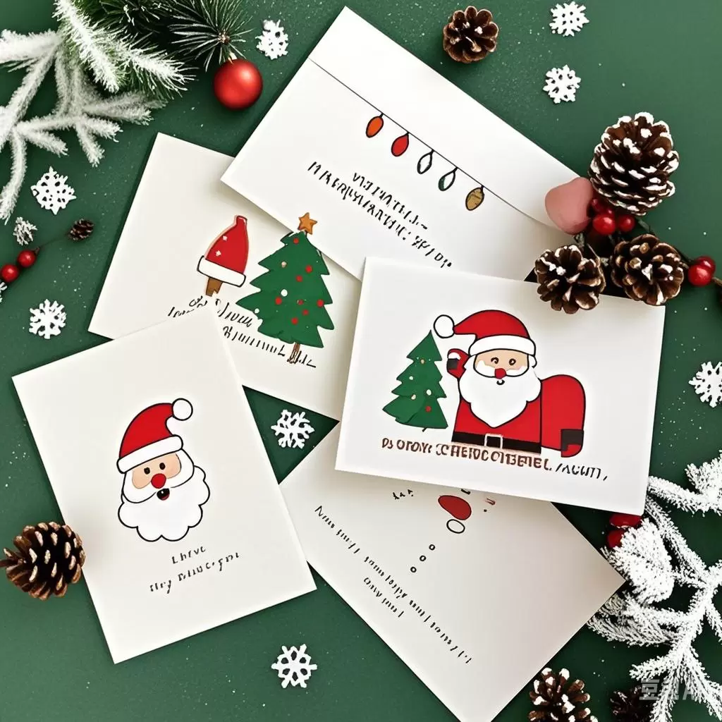 mukautetut kortit ja kirjekuoret