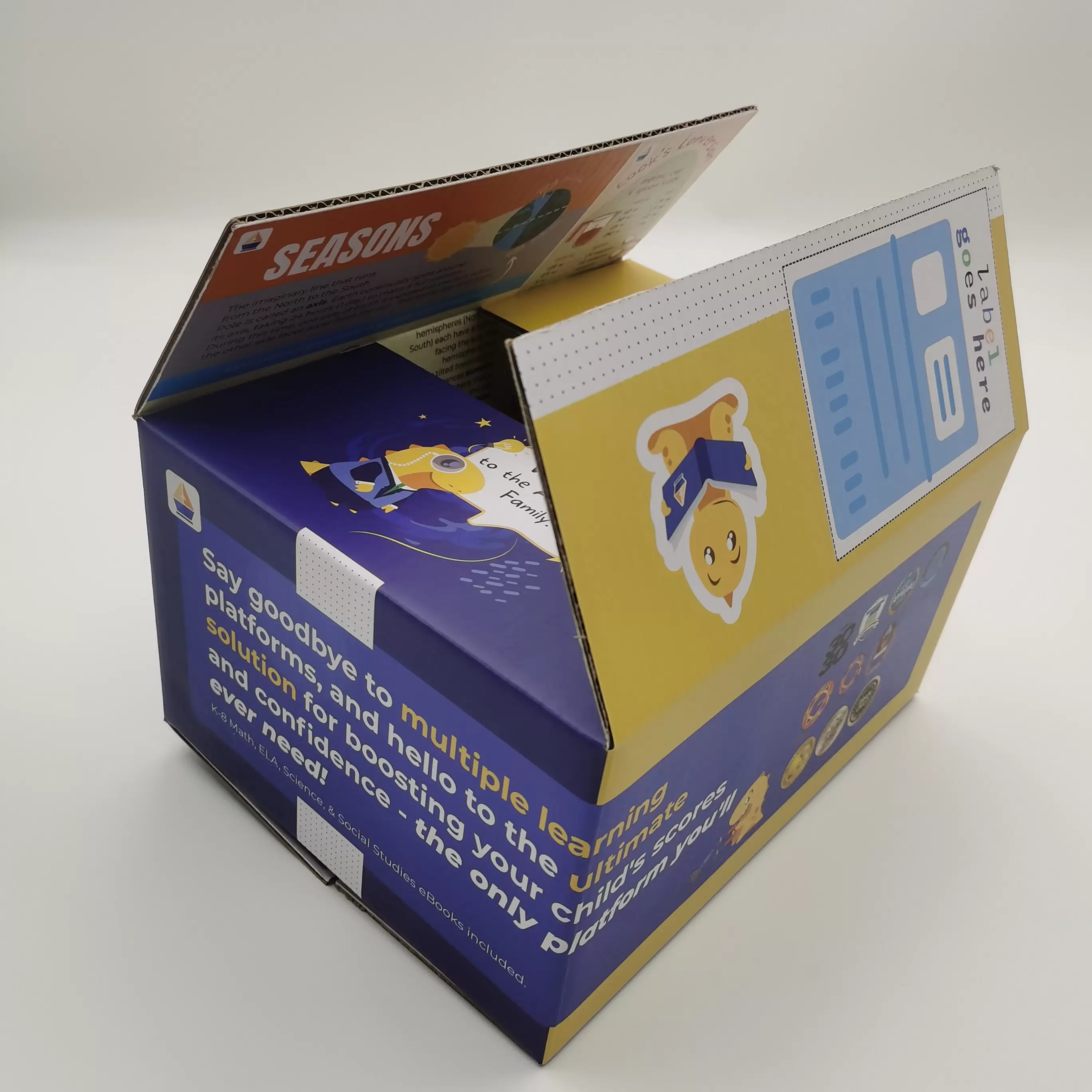 Räätälöity aaltopahvilaatikko