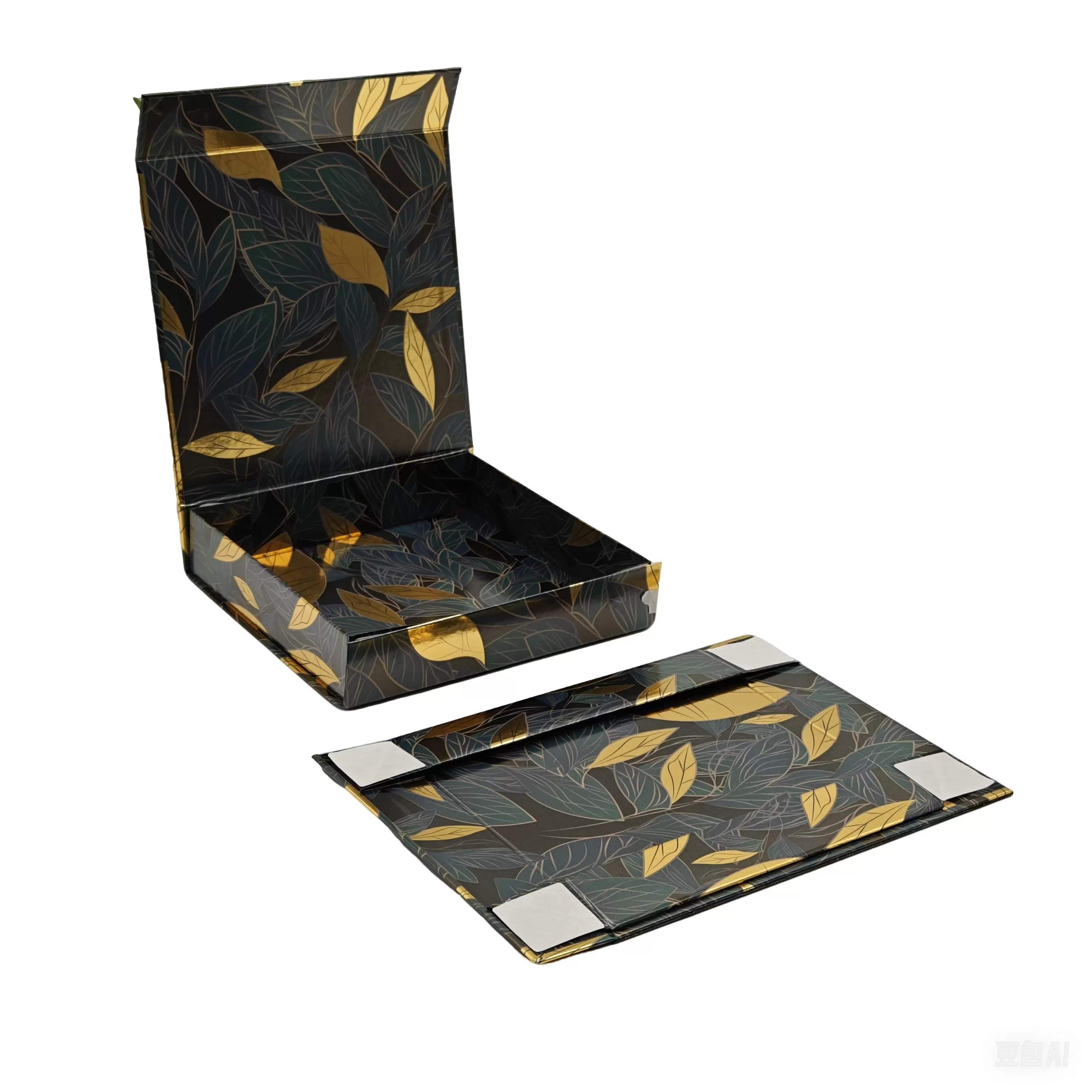 magneettisella sulkemisella varustettu lahjarasia